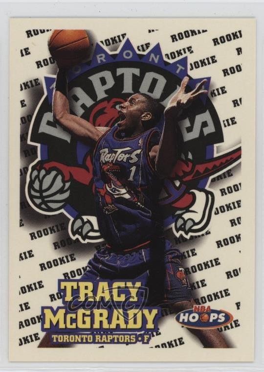 1997-98 NBA Hoops Rookie Tracy McGrady #169 Rookie RC HOF