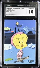 CGC 10 GEM MINT FLEER RETRO LOONEY TUNES EGGBERT U-35