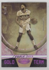 2019-20 Certified Gold Team Mirror Camo 3/25 Anthony Davis #9 1gt