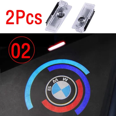 2PCS LED Auto Tür Projektor Lampen Willkommen Licht für B-M-W - Bild 1 von 4