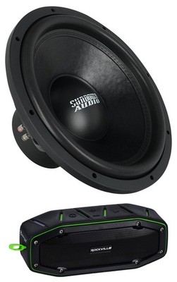 Sundown Audio E-15 V.4 D4 15'' 750w RMS Car Subwoofer+Home Speaker SW-EV415D4