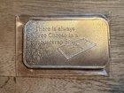 Crabtree Mint 1974 1 oz .999 Fine Silver Bar – Bullion Bar 1 Troy Ounce RARE