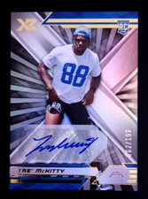 2021 Absolute Rookies Spectrum Signatures /199 Tre' McKitty #182 Rookie Auto RC