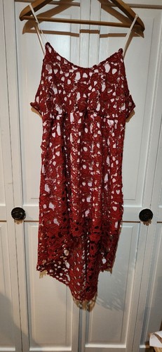 Sexy Bohemian Hippie Sommerkleid offen Spitze Kleid Medium