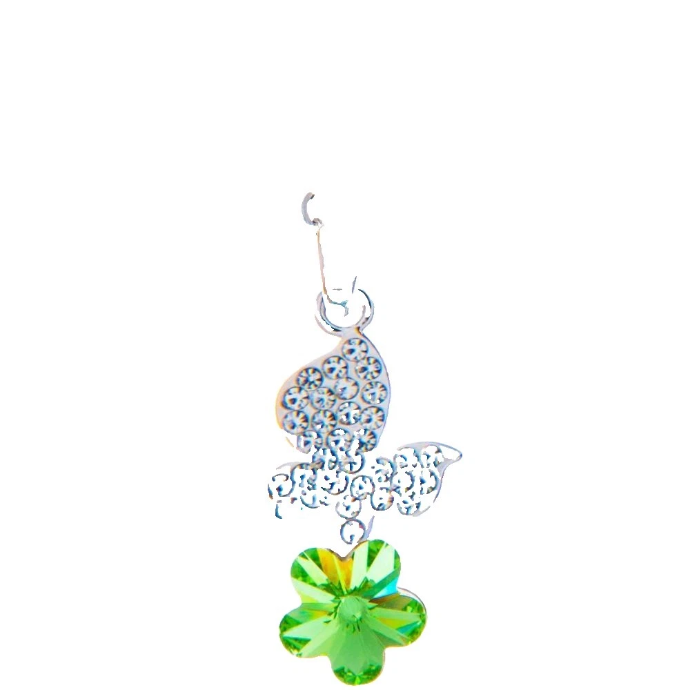 Cadena de Cristal Butterfly Moda Collares y Colgantes