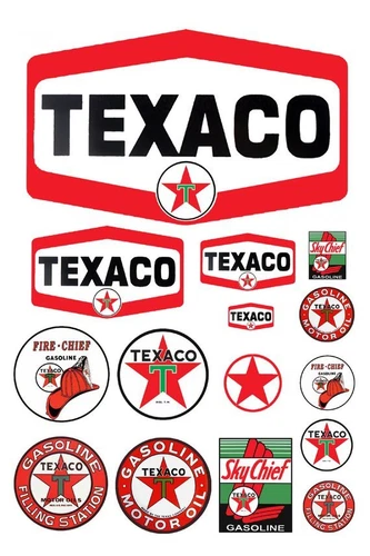 1:25 G scale model Texaco gasoline station gas signs - Picture 1 of 1