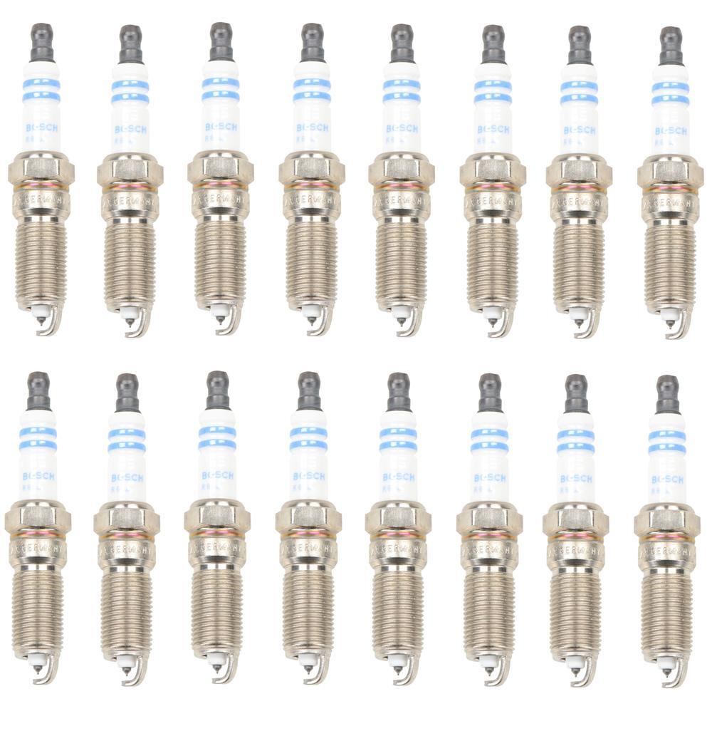 Bosch Set 16 Platinum Spark Plugs For Benz R171 SLK55 A209 CLK55 W203 C55 5.5 V8