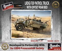 MW22 Thundermodel 35310 1/35 Lrdg F30 Patrol Truck With Offset Rear Body Plast