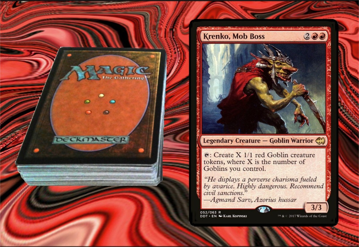 KRENKO, MOB BOSS EDH COMMANDER DECK Magic the Gathering MTG 100