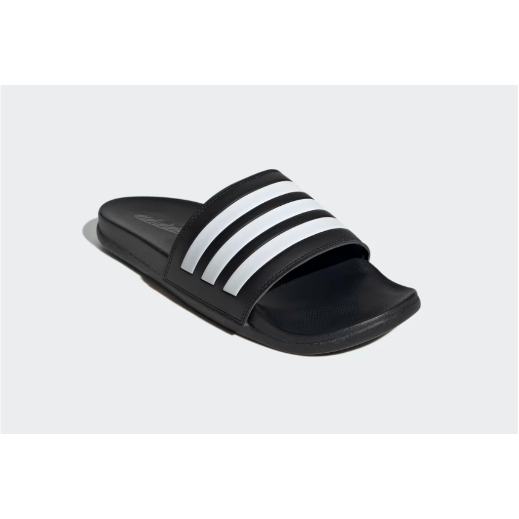 Adidas Adilette Comfort Black Slides Men's 6 Women's 7 Sandal