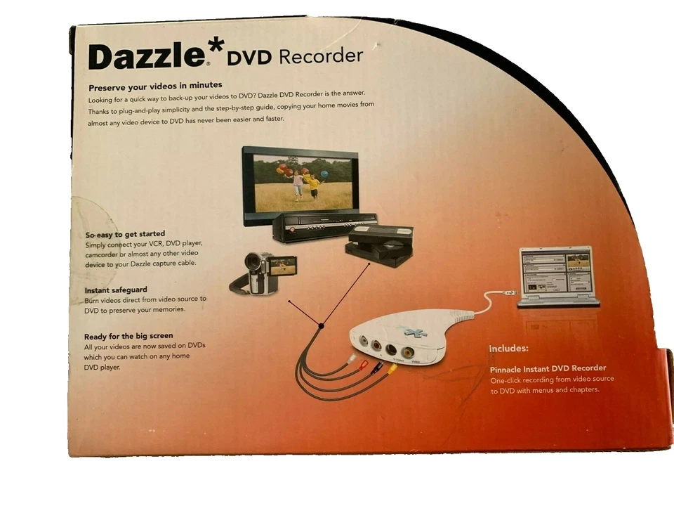 Dazzle DVD Recorder Convert Quickly Transfer and Share Your Videos on DVD 2008 - Image 2 of 4