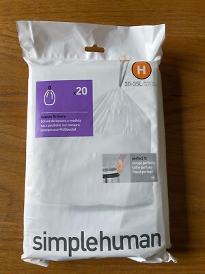 Bin Liners Code H 1 x Packung = 20 Bin Liners schnell & kostenlos UK Porto