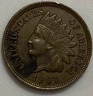 1907 Indian Head Cent XF Details Exact Coin Imaged #IND19