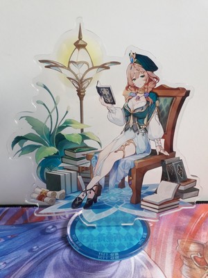 Anime/Manga Figur - Genshin Impact - Acrylständer -  Time to Relax Lisa