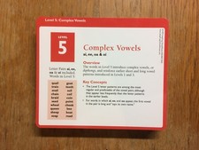 Leapfrog School House Level 5 COMPLEX VOWELS LEAPCARDS for Leapdesk