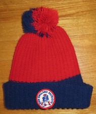 Vintage 1980's NEW ENGLAND PATRIOTS Knit Headwear Cap STEVE GROGAN
