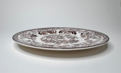 Clarice Cliff Tonquin Brown by Royal Staffordshire 10" Round Dinner Plate - Picture 5 of 7
