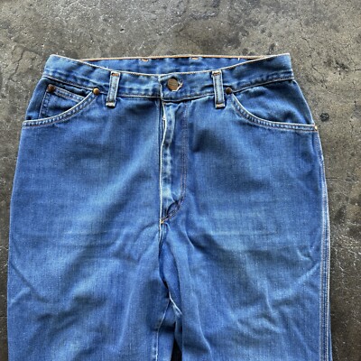 Vintage 60 70s Wrangler Usa Made denim 32 28
