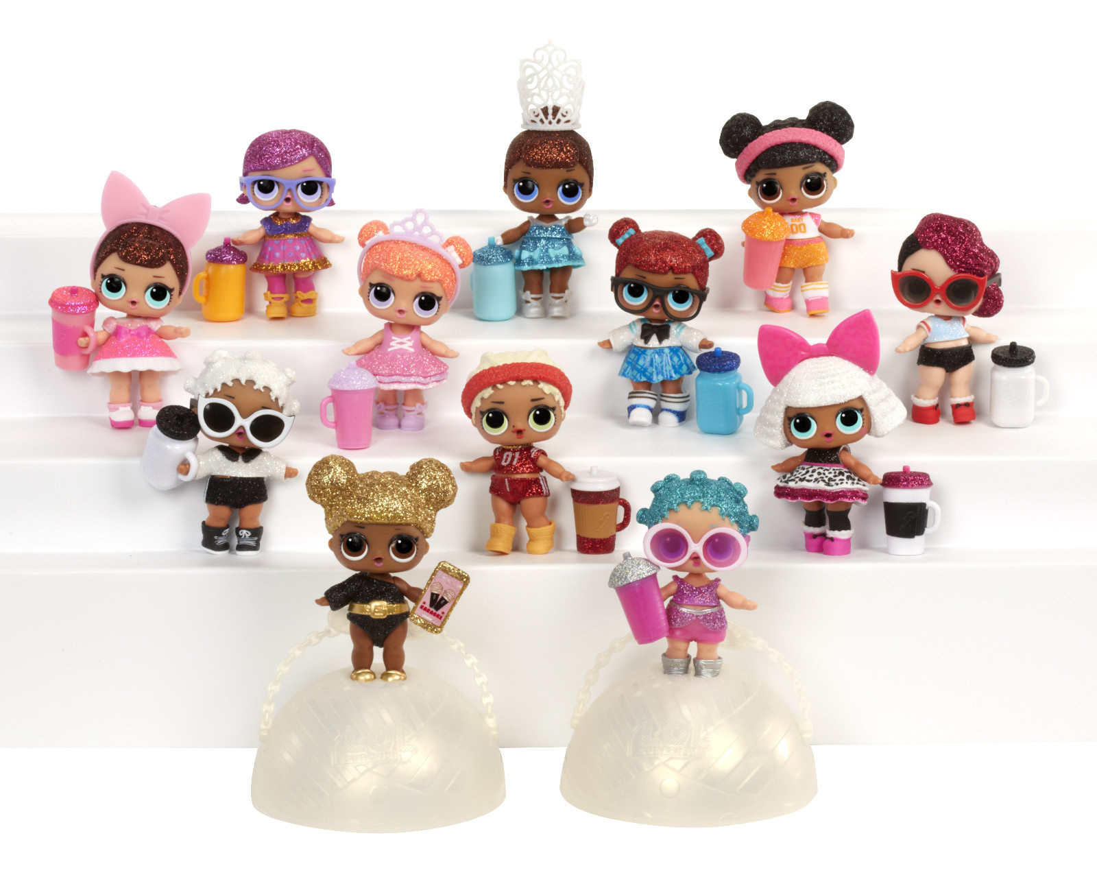 MGA L.O.L.SURPRISE Glitter Serie 1 Überraschungspüppchen im Ball 