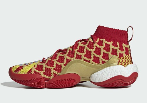 Adidas PW X BYW CNY Pharrell Men's Size 8 Chinese New Year Red/Yellow EE8688 - Picture 3 of 12