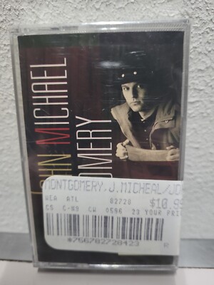 JOHN MICHAEL MONTGOMERY COWBOY LOVE tape cassette New Sealed old stock music