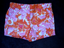 Janie and Jack Infant Girls Bright Floral Print Shorts Size 18- 24 Months NEW