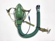 Original Chinese PLA 6512A-1 Air Force Oxygen Mask Pilot Mask & Latch