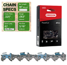 16" OREGON Chainsaw Chain -STIHL MS240 MS260 MS270 MS271 MS280 MS291 024 026 028