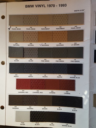 BMW RECARO E21 320IS UPHOLSTERY SEAT KIT (2) OEM GERMAN VINYL BEAUTIFUL NEW - Picture 5 of 7