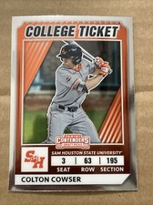 2022 Elite Extra Edition College Ticket Optic #CTO-31 Colton Cowser