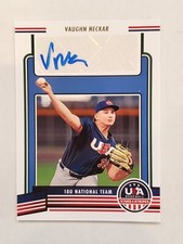 VAUGHN NECKAR 2023 Panini Stars & Stripes 18U NATIONAL TEAM AUTO