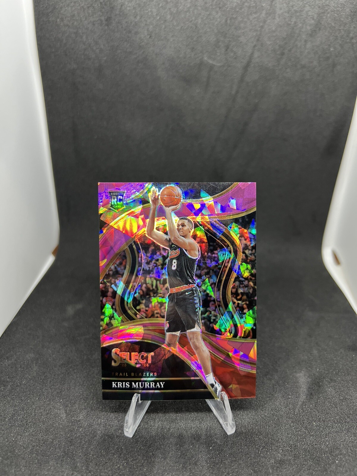 2023-24 Panini Select Basketball Kris Murray Courtside Pink Cracked Ice /99 277