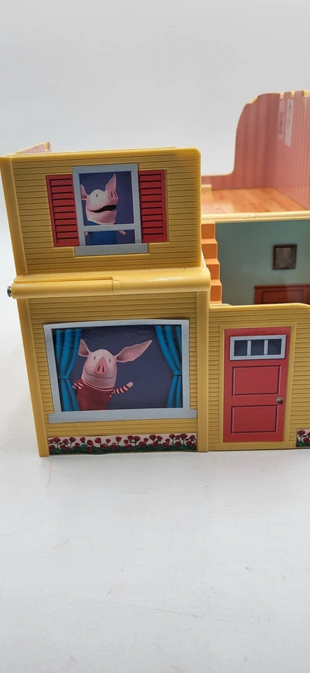 SpinMaster 2010 Olivia el Cerdo 2 en 1 Casa/Barco Pirata Figuras Coche Ian Falconer Foto 4 de 4