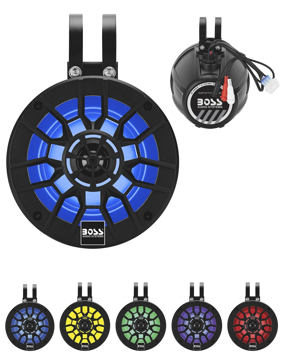 BOSS Audio Systems MPWT50RGB ATV UTV Marine Waketowers | Certified  Refurbished