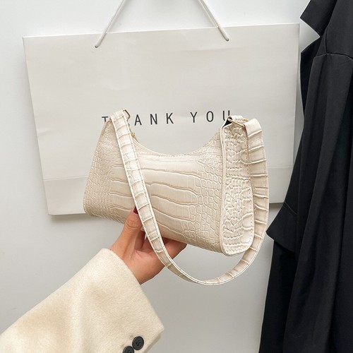 Single Shoulder Bag Simplified Underarm Stick Bag Handbag Women Dinner Bag - Picture 21 of 25