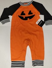 Way To Celebrate Infant Halloween Jack-O-Lantern Pumpkin 1 PC Romper 3-6 Month