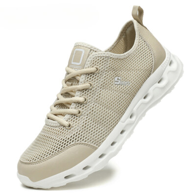 Mesh Men's Casual Shoes Lightweight Walking Shoes Breathable Plus Size Sneakers