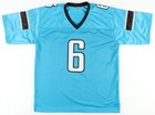 Miles Sanders Signed Carolina Panthers Jersey (JSA) Ex-Penn State Running Back — photo 3