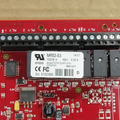 NEW MERCURY SECURITY MR52-S3 DUAL CARD READER INTERFACE CIRCUIT