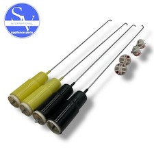 GE Washer Suspension ROD AND SPRING WH16X26913 WH16X26912 SET 4 