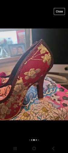 Irregular Choice "French Fries" en rojo, talla 7 Nuevo en caja - Imagen 7 de 10
