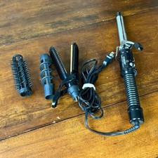 Conair CB890SCS Satin Finish Instant Heat 4-in-1 Styling Kit with Attachments