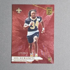 2024 Elite Football KOOL-AID MCKINSTRY #195 Maroon RC 127/249 New Orleans Saints