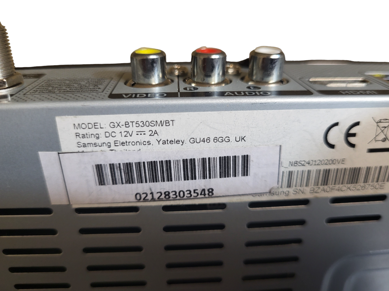 Tvplay digibox samsung GXBT530SM/BT eBay