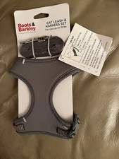 NEW Cat / Toy Dog Pet Harness 10 LB. Adjusts Control Vest  Leash LOT Sz S USA