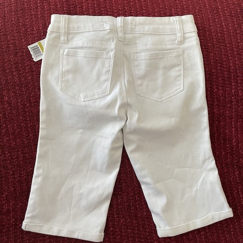 TRACTR Girl’s Denim Cuffed Bermuda Stretch Shorts SIZE 14 NWT - Picture 5 of 5