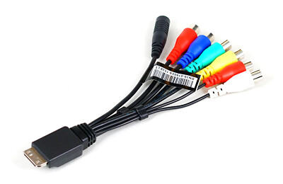 Original For SAMSUNG TV Component Audio Video AV Adapter Cable Lead ...