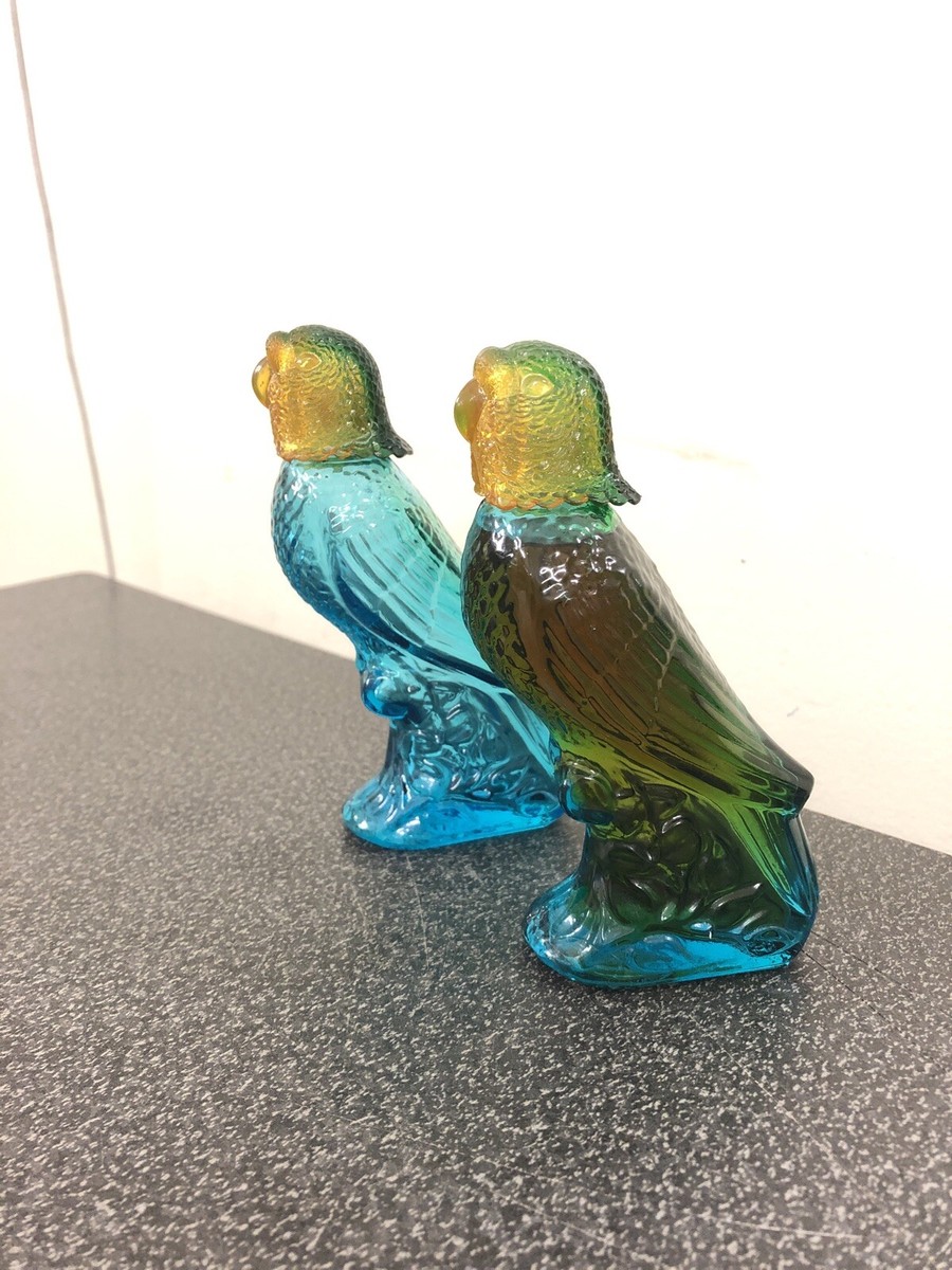 Vintage Avon Island Parakeet Moonwind Bird Collector's Perfume