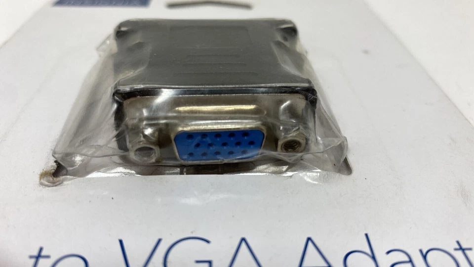Insignia DVI-A I to VGA Adapter Second Monitor Display Connector Desktop PC - Image 4 of 4