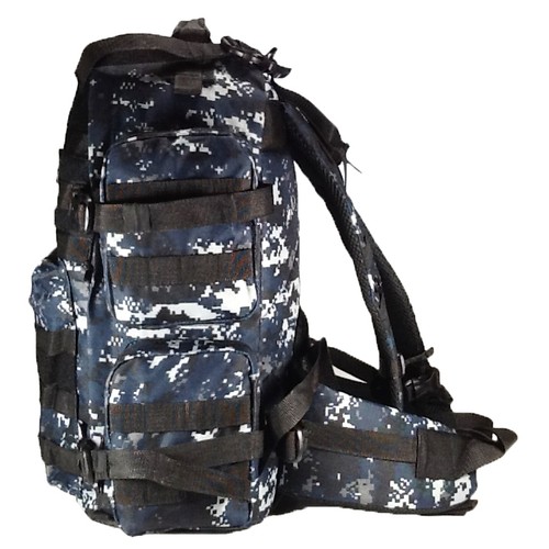 19" 2400 cu.in. NexPak Jagd Camping Rucksack ML007 DMBK DIGI CAMO (Navy Blau) - Bild 7 von 12